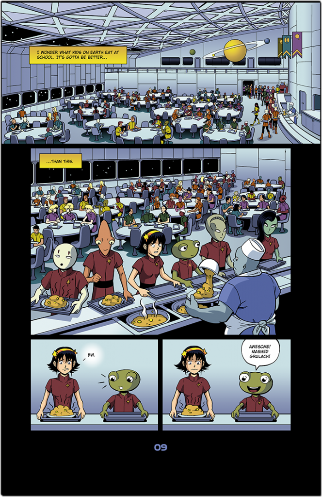 Page 09 | STRANGER - Omega Comics Presents, Digital 11"x17" 2014