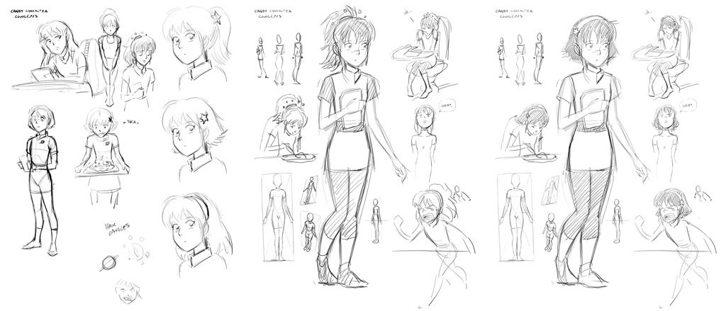 FMP Development : Character Design – Elizabeth Emsley
