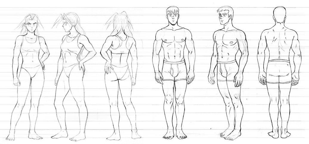 How To Draw Comics Character Design Drawing The Figure Dirk I Tiede Comics ...